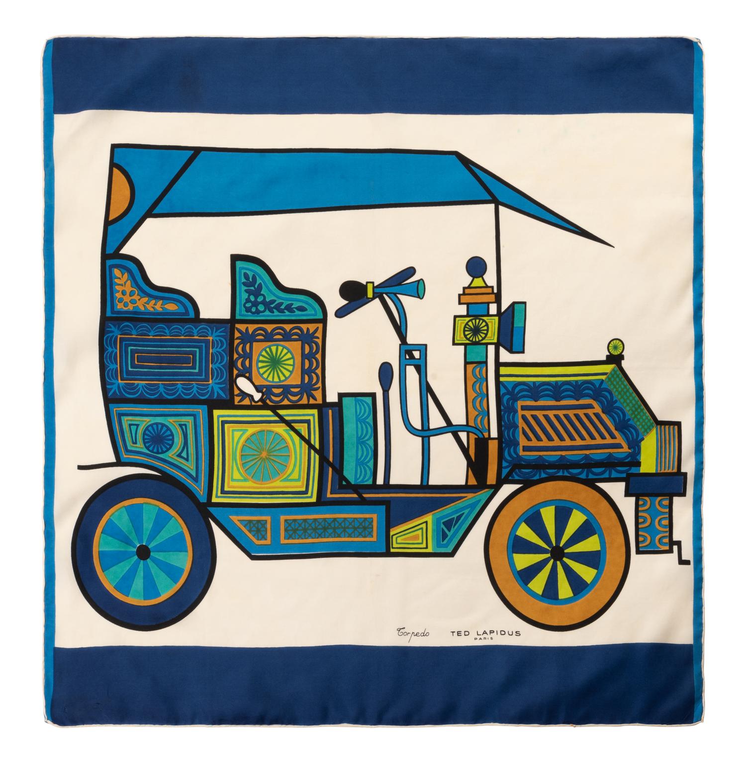 Collection of Five Designer Scarves, 1960-2000s