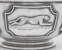 An English Silver Limited Edition World Wildlife Fund Center Bowl