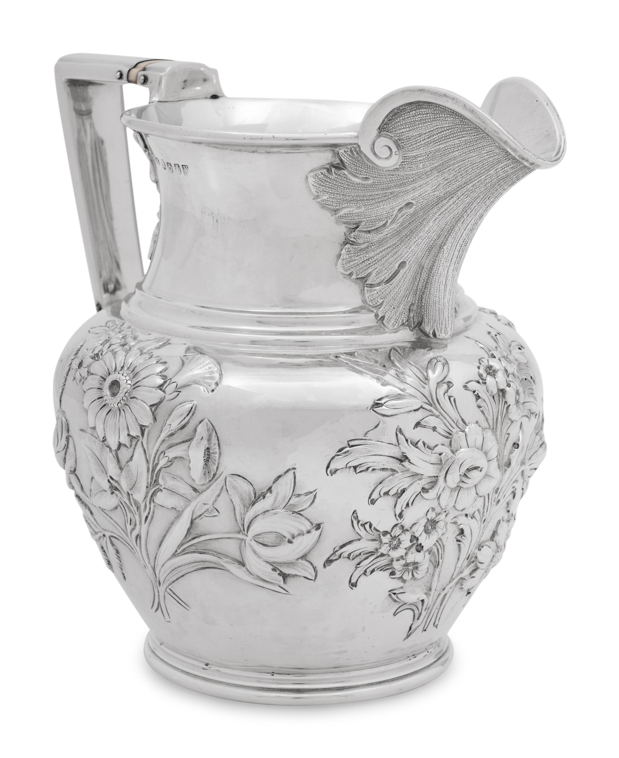 A Scottish George IV Silver Pitcher