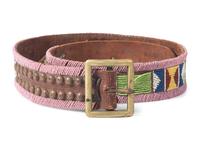 Apsáalooke [Crow] Beaded and Tacked Belt