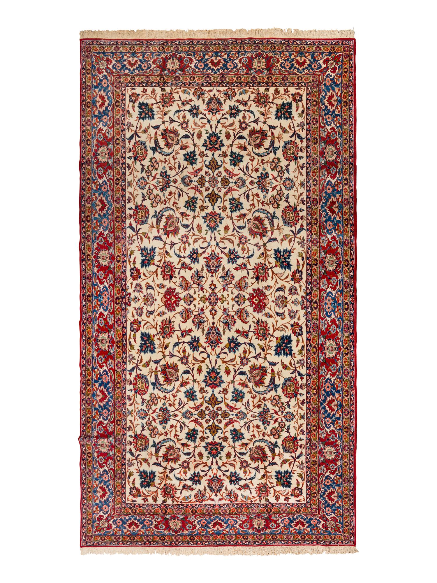 An Isfahan Wool Rug