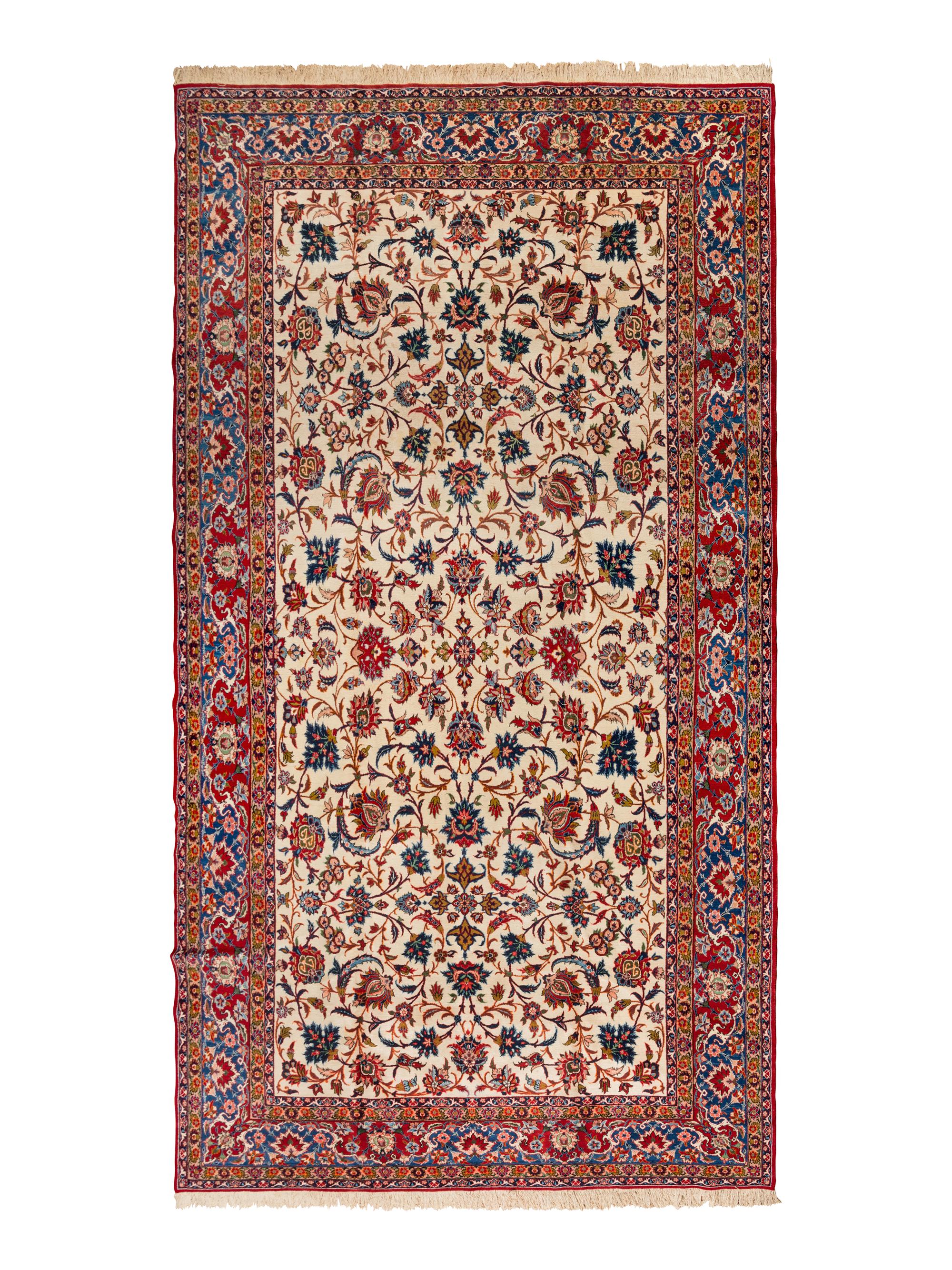 An Isfahan Wool Rug