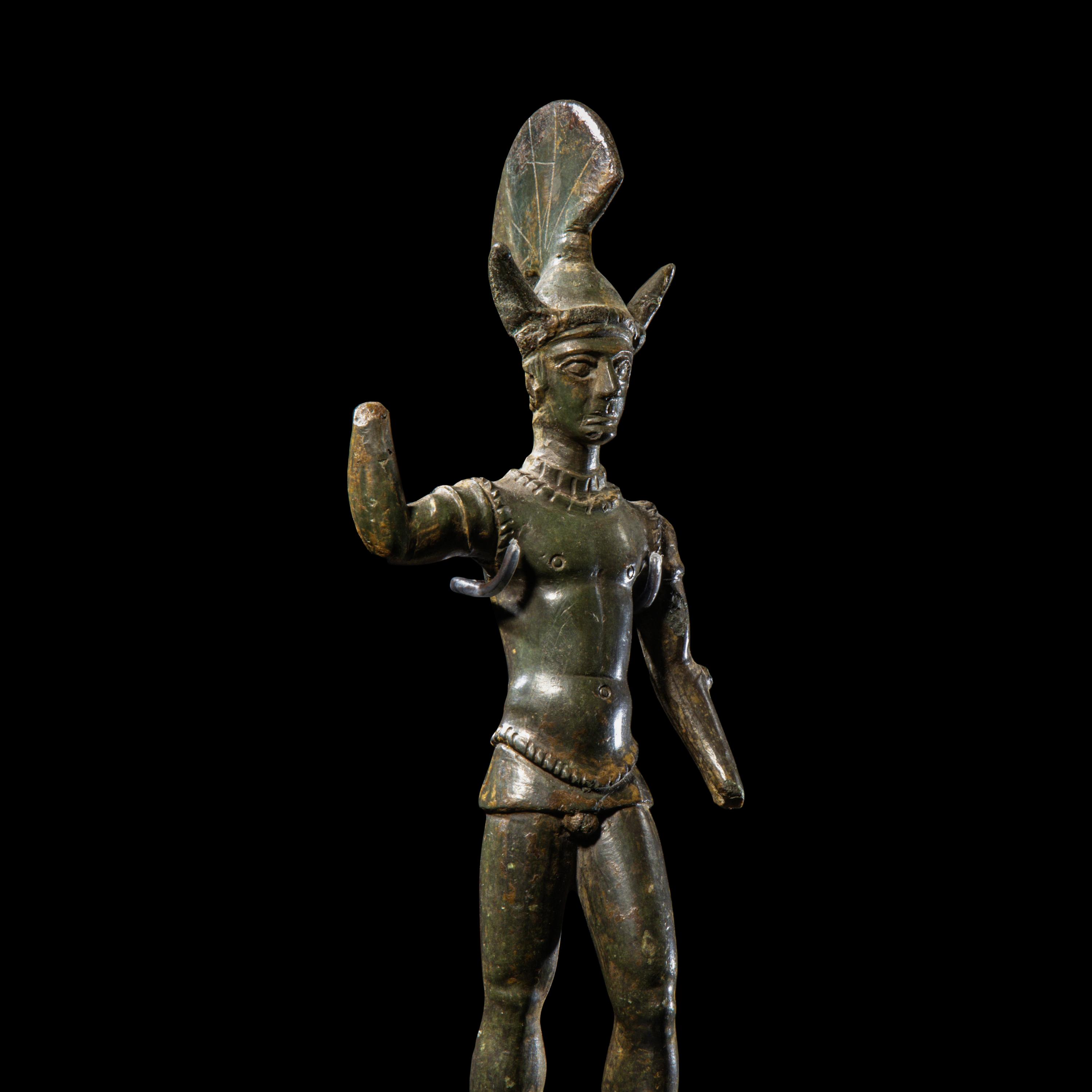 An Etruscan Bronze Warrior