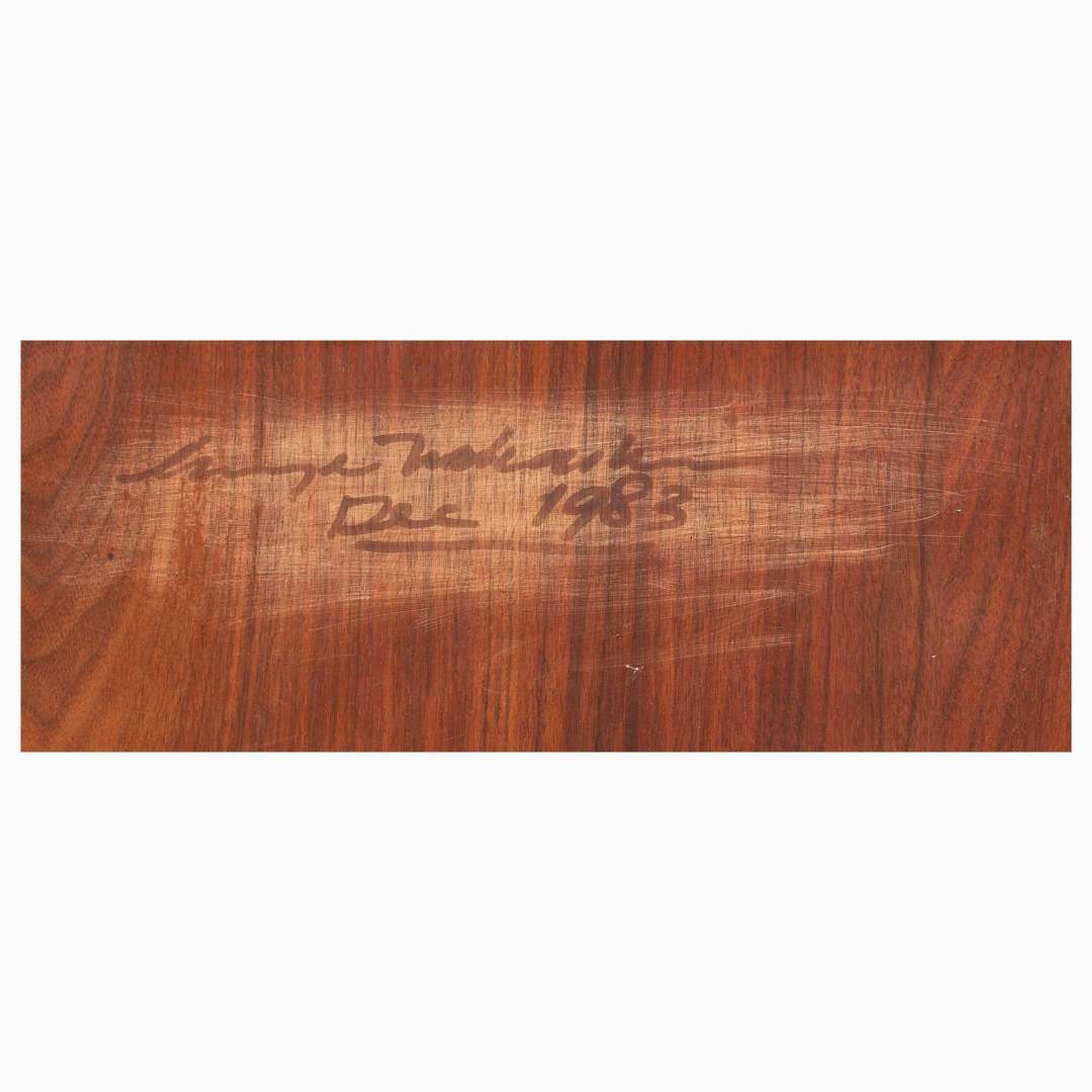 George Nakashima (American, 1905-1990) "Frenchman's Cove I" Dining Table, New Hope, Pennsylvania, 1983