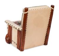 Original Club Chair and custom-made ottoman