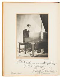 GERSHWIN, George (1898-1937). Song Book. New York: New World Music Corp., 1932.