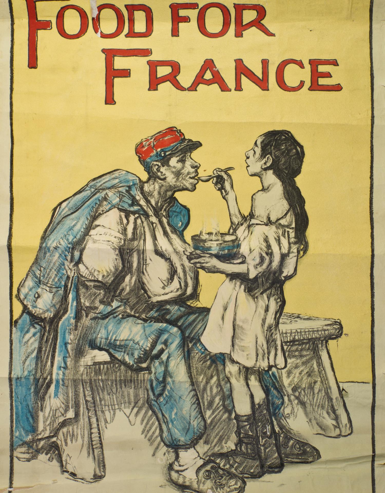 (WWI POSTERS) RAYER, HENRI. Three WWI propaganda posters, two by Henri Rayer.