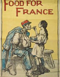 (WWI POSTERS) RAYER, HENRI. Three WWI propaganda posters, two by Henri Rayer.