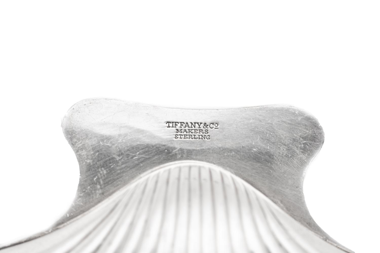 Six Silver Shell-Form Salt Cellars by Tiffany & Co.