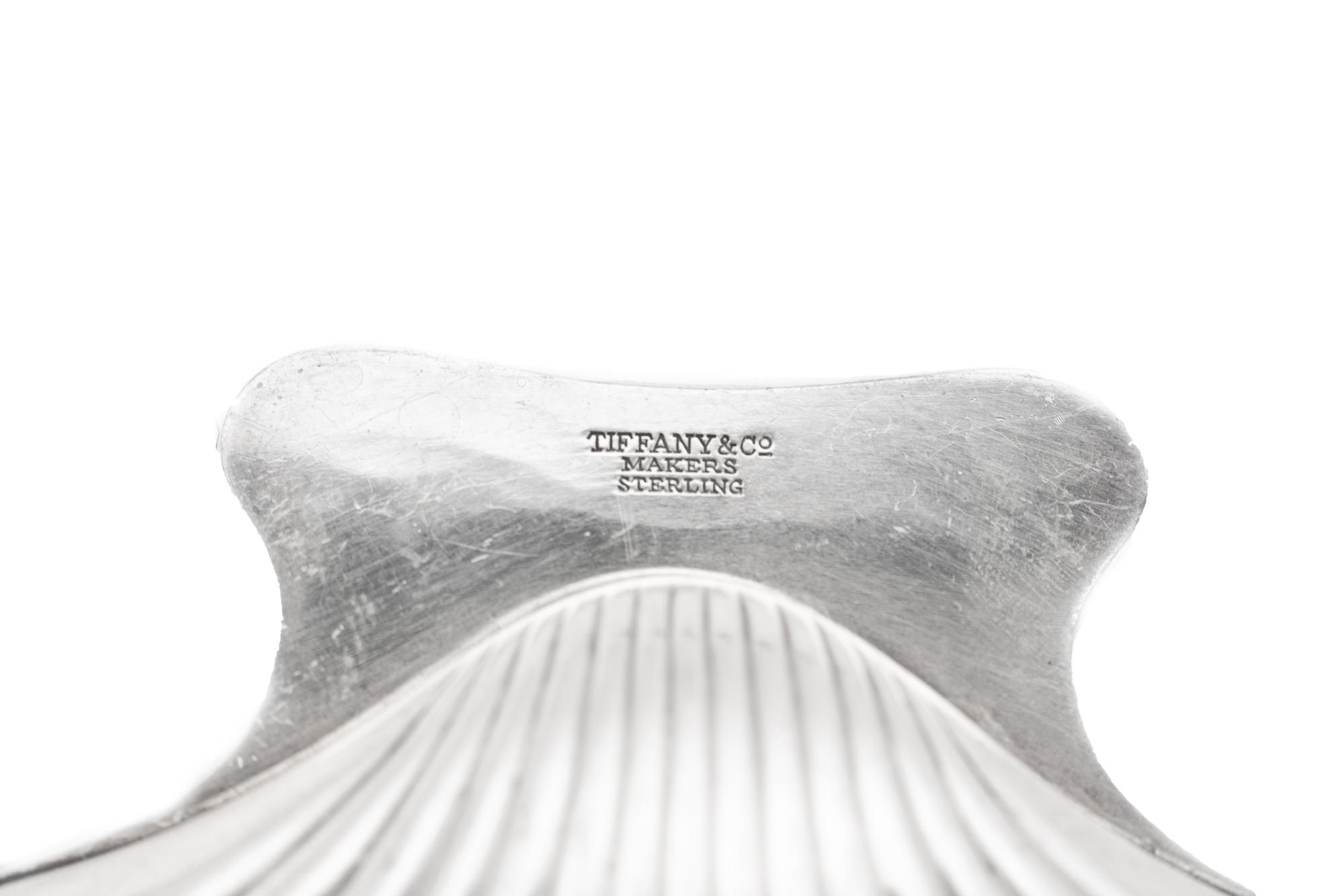 Six Silver Shell-Form Salt Cellars by Tiffany & Co.
