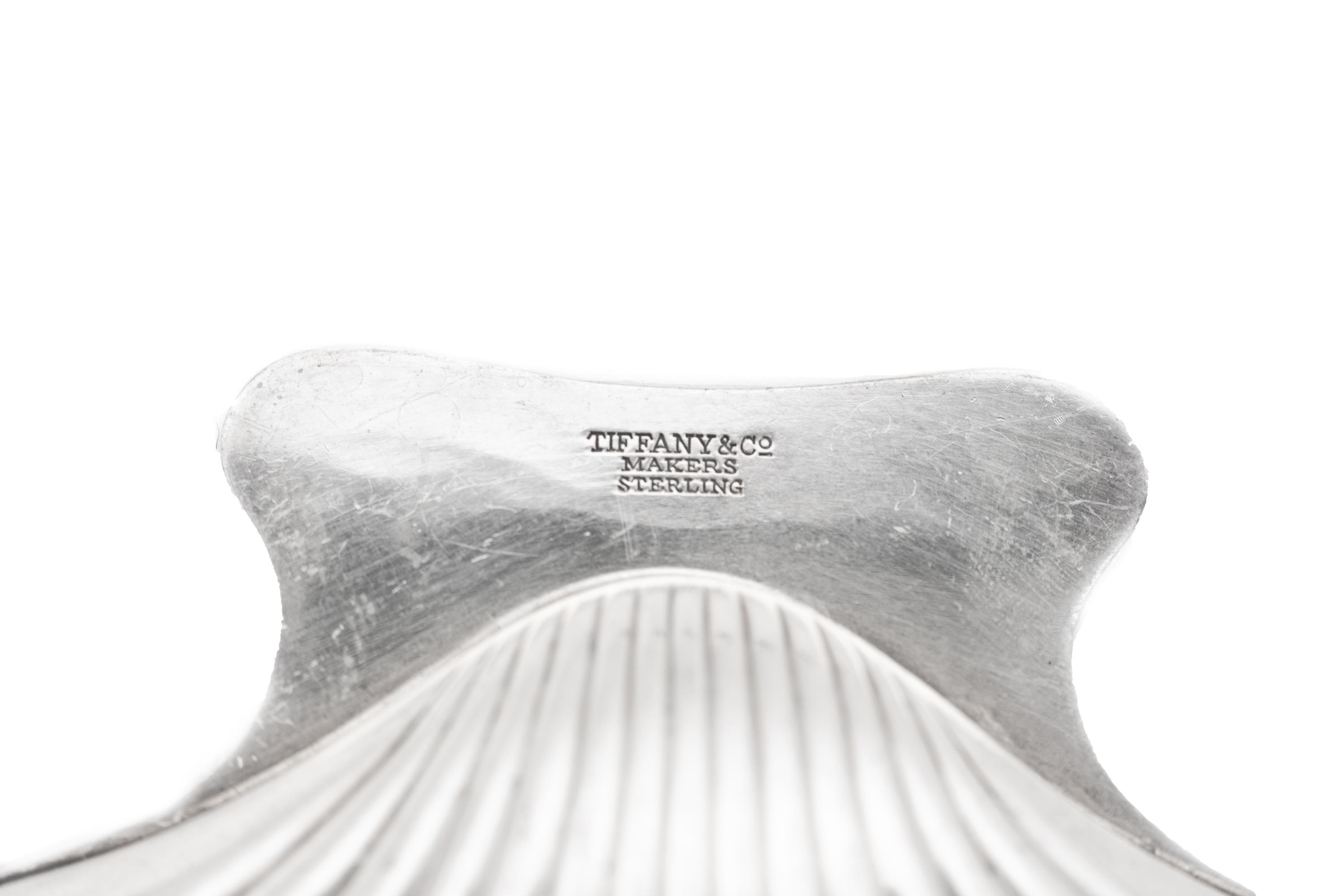 Six Silver Shell-Form Salt Cellars by Tiffany & Co.