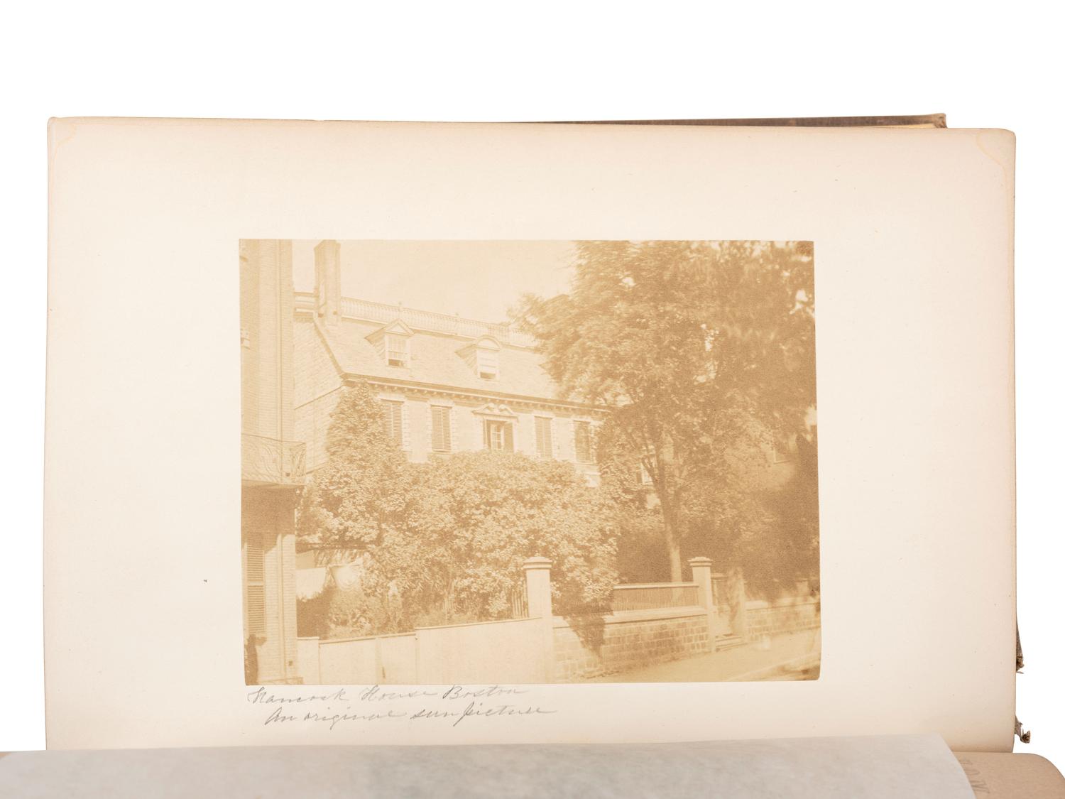 Photo-Illustrated Books & Photography Albums [PHOTOGRAPHY]. Homes of American Statesmen . New York: G.P. Putnam & Co., 1854.