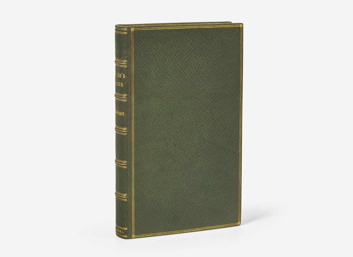 [Fishing] (Walton, Izaak): The Compleat Angler or the Contemplative man's Recreation. Being a Discourse of Rivers, Fish-ponds, Fish and Fishing...