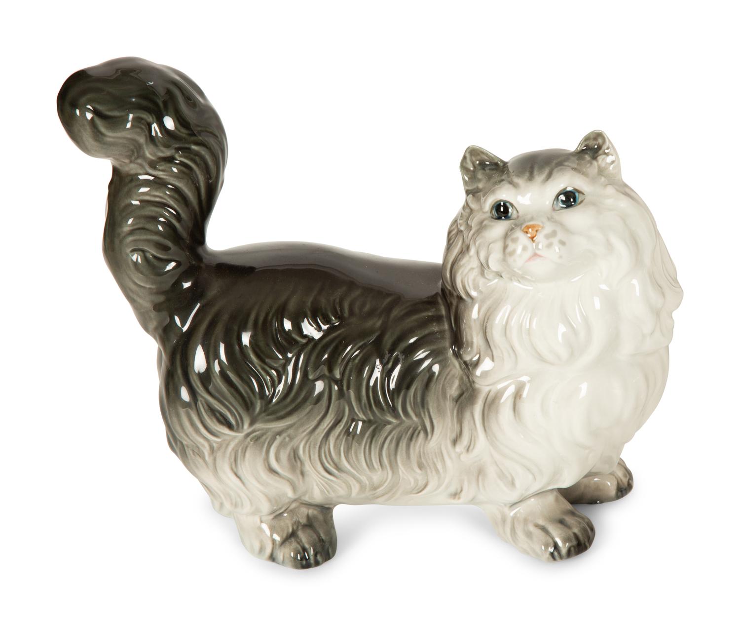 A Collection of Cat Figures