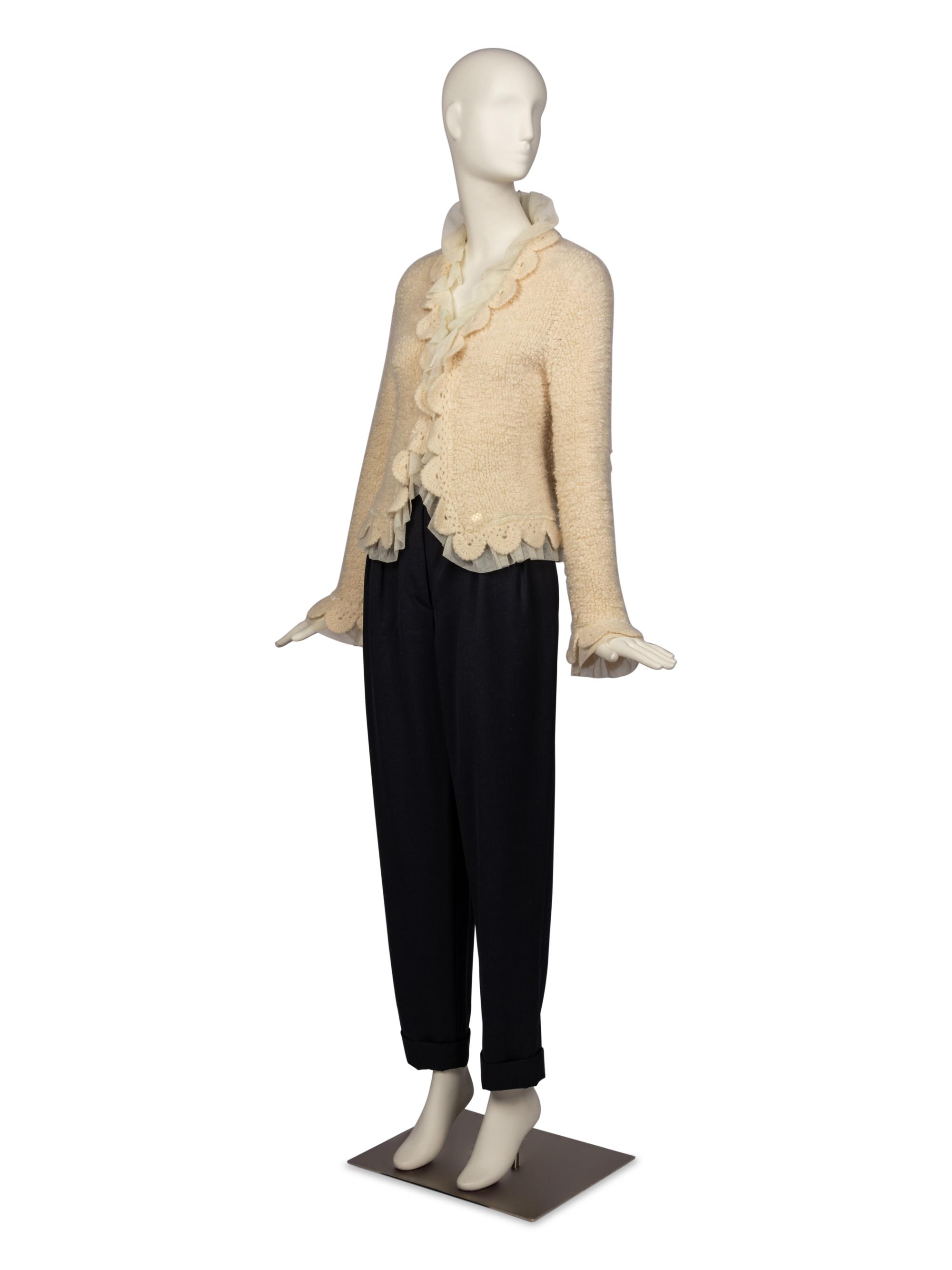 Chanel Cashmere Cardigan and Pant