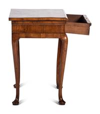 A Queen Anne Walnut Side Table