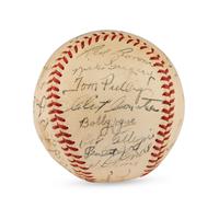 A 1946 Dallas Rebels Team Signed Autograph Baseball