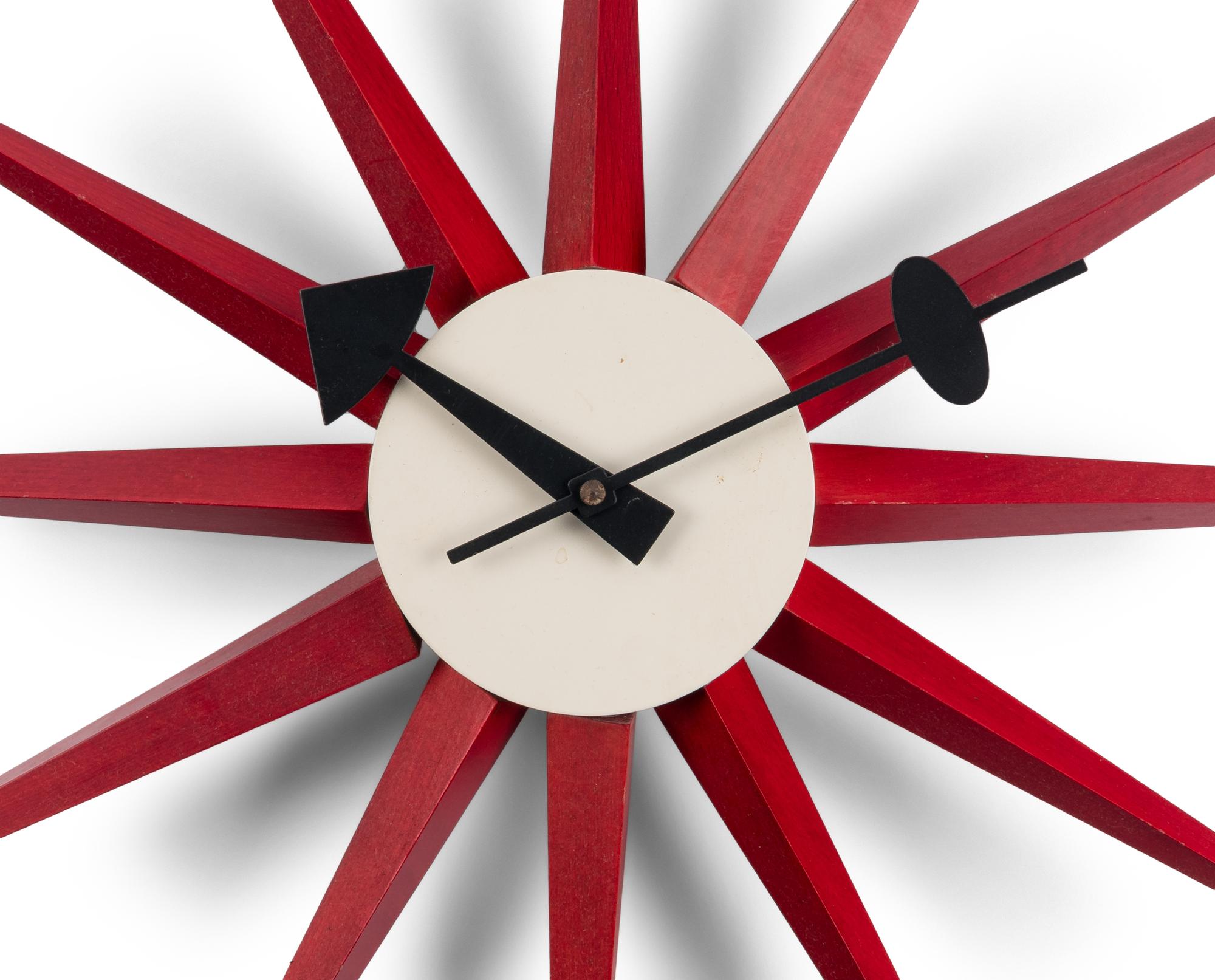 Sunburst Wall Clock
