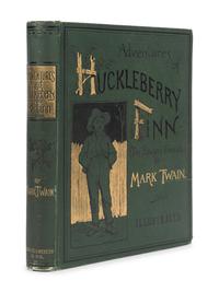 CLEMENS, Samuel Langhorne ("Mark Twain") (1835-1910). Adventures of Huckleberry Finn . New York: Charles L. Webster and Company, 1885.
