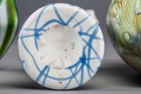 Eight American Art Glass Vases