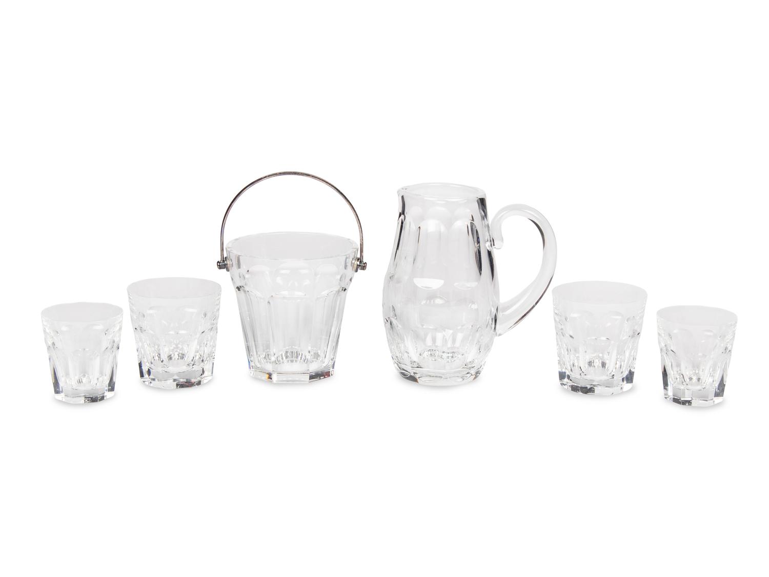 A Baccarat Harcourt Stemware Service