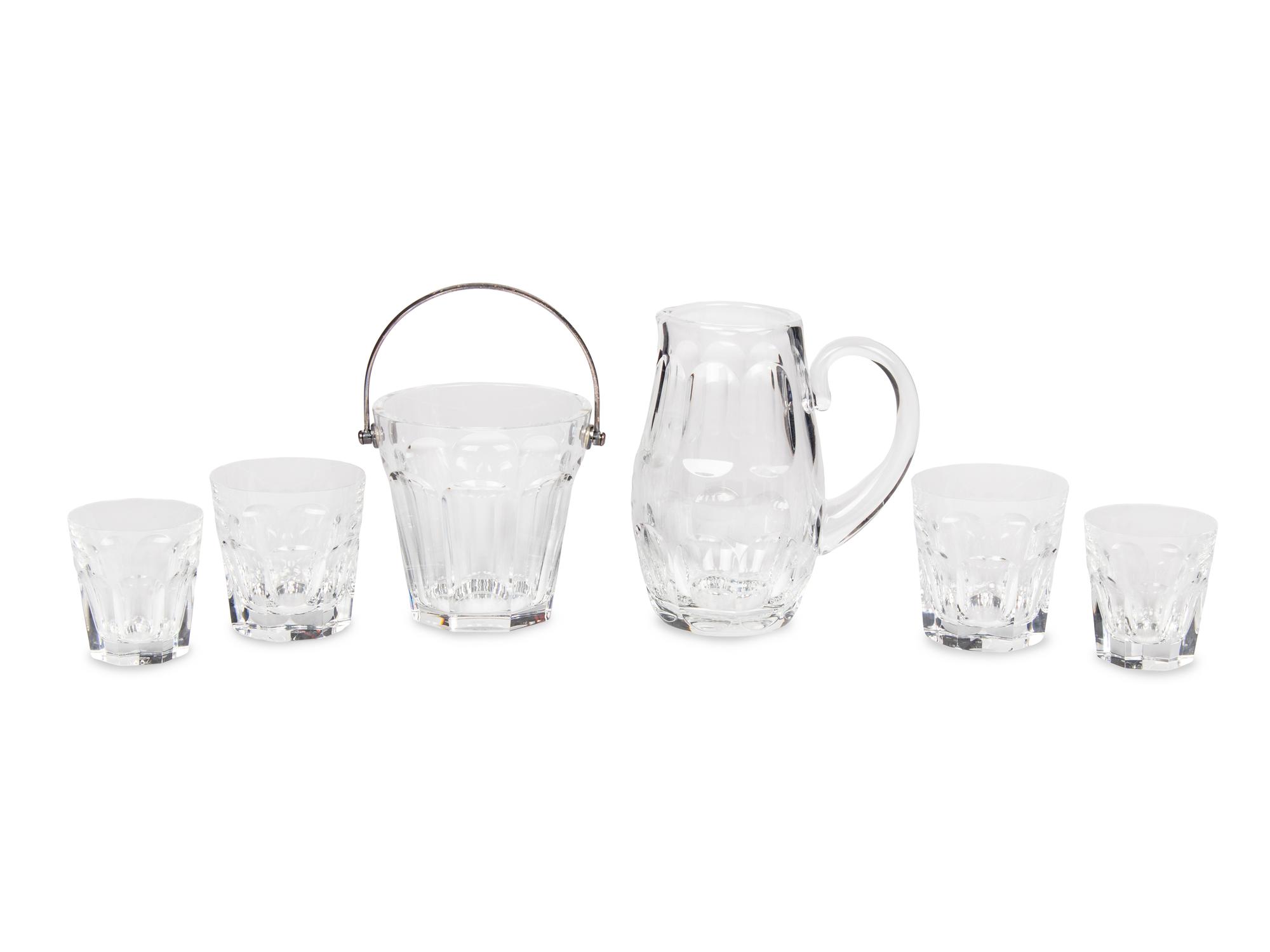 A Baccarat Harcourt Stemware Service