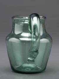 A New York Glass Pitcher in Green