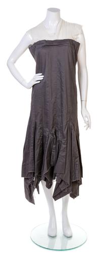 A Comme des Garcons Black Cotton Dress, Size M.