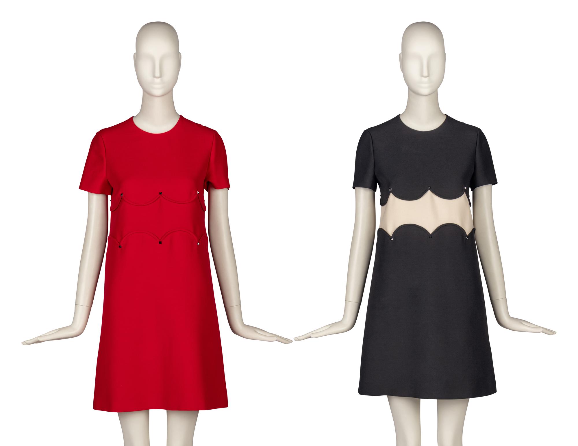 Two Valentino Dresses