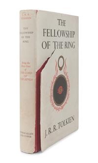 TOLKIEN, John Ronald Reuel (1892-1973). [The Lord of the Rings trilogy:] The Fellowship of the Ring . 1954. -- The Two Towers . 1954. -- The Return of the King . 1955. All London: Allen & Unwin Ltd.