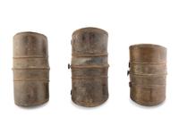 Three Bronze Cuffs