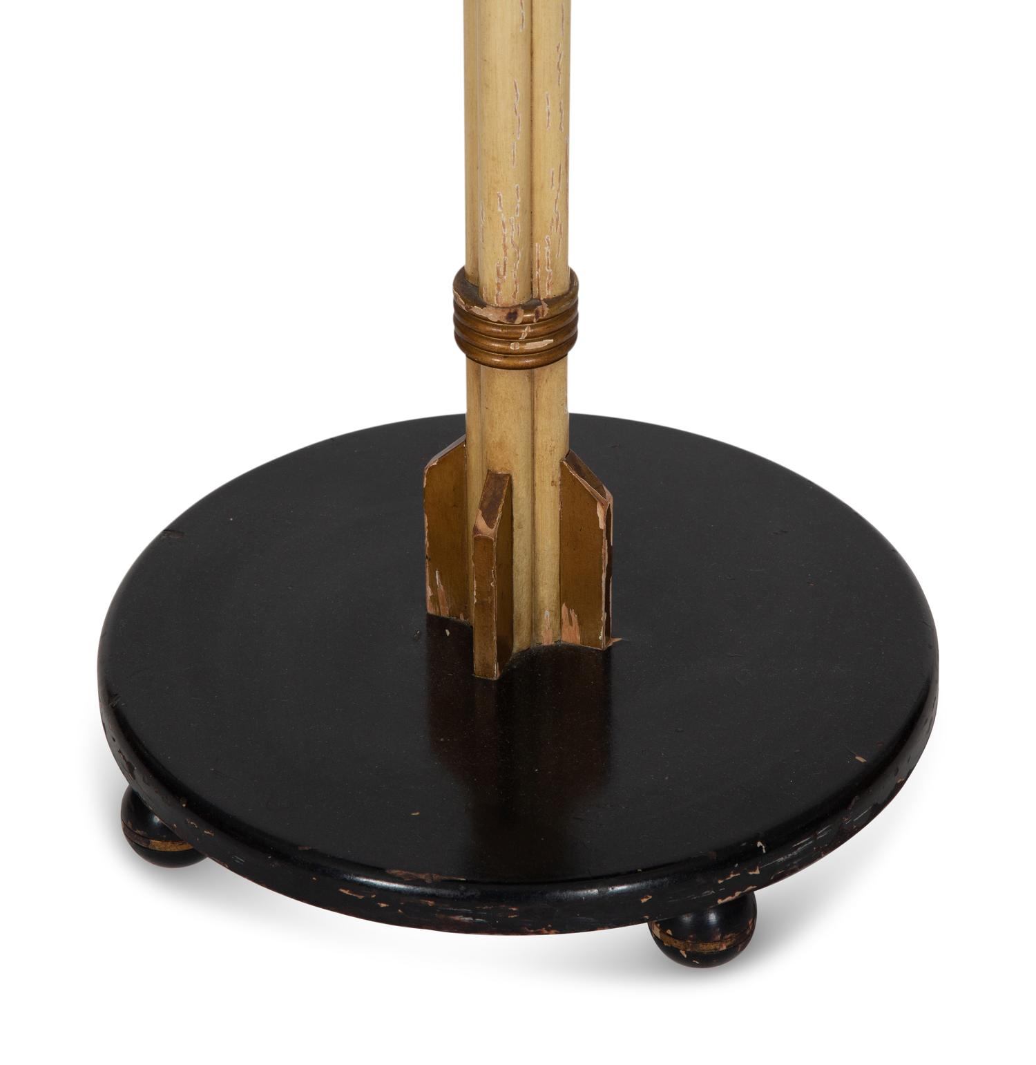 A Neoclassical Style Painted Occasional Table