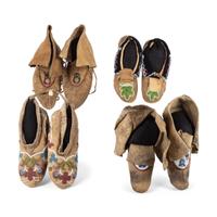 Group of Northeastern Moccasins