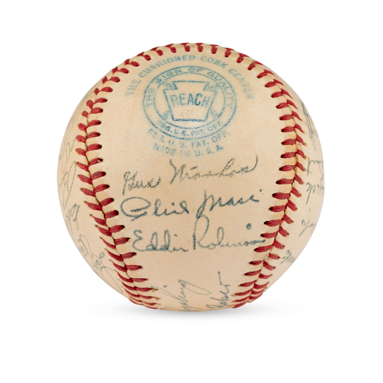 A 1950 Chicago White Sox Team Signed Autograph Baseball