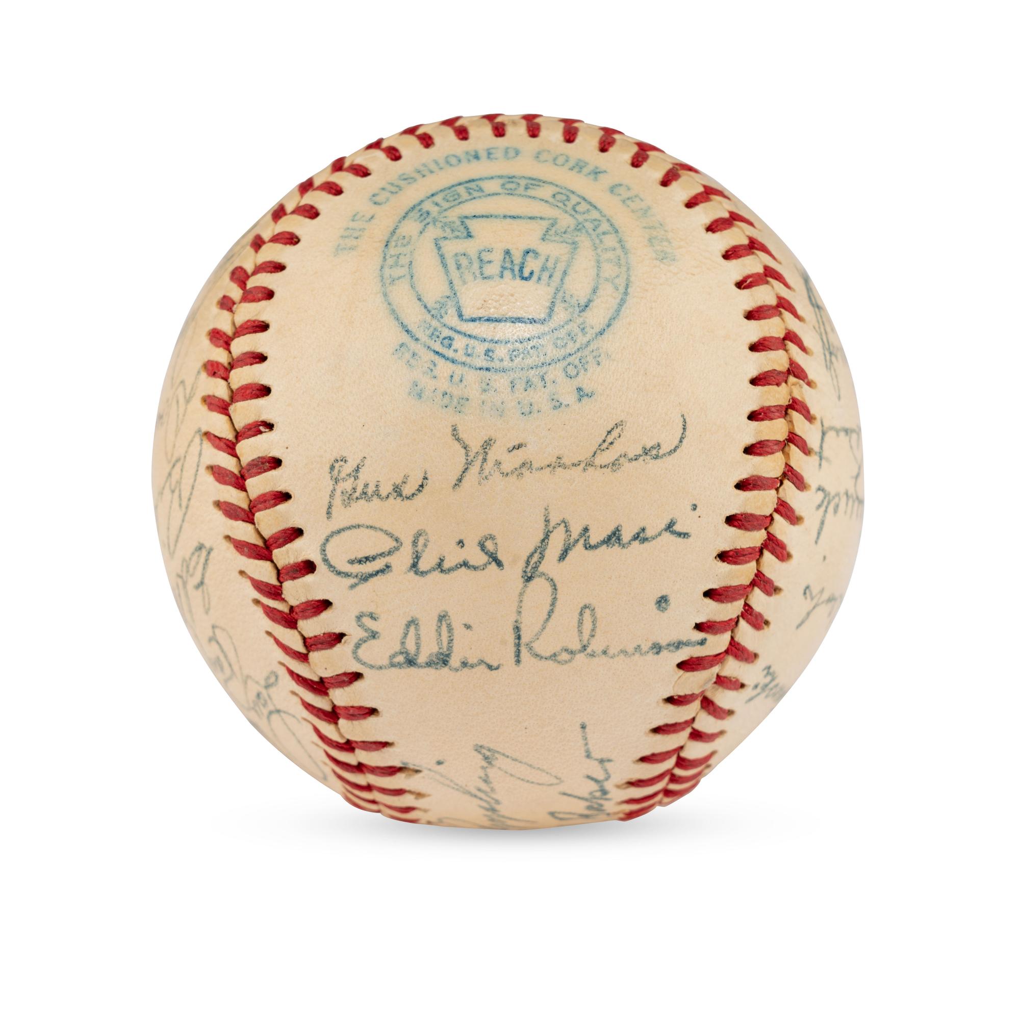 A 1950 Chicago White Sox Team Signed Autograph Baseball