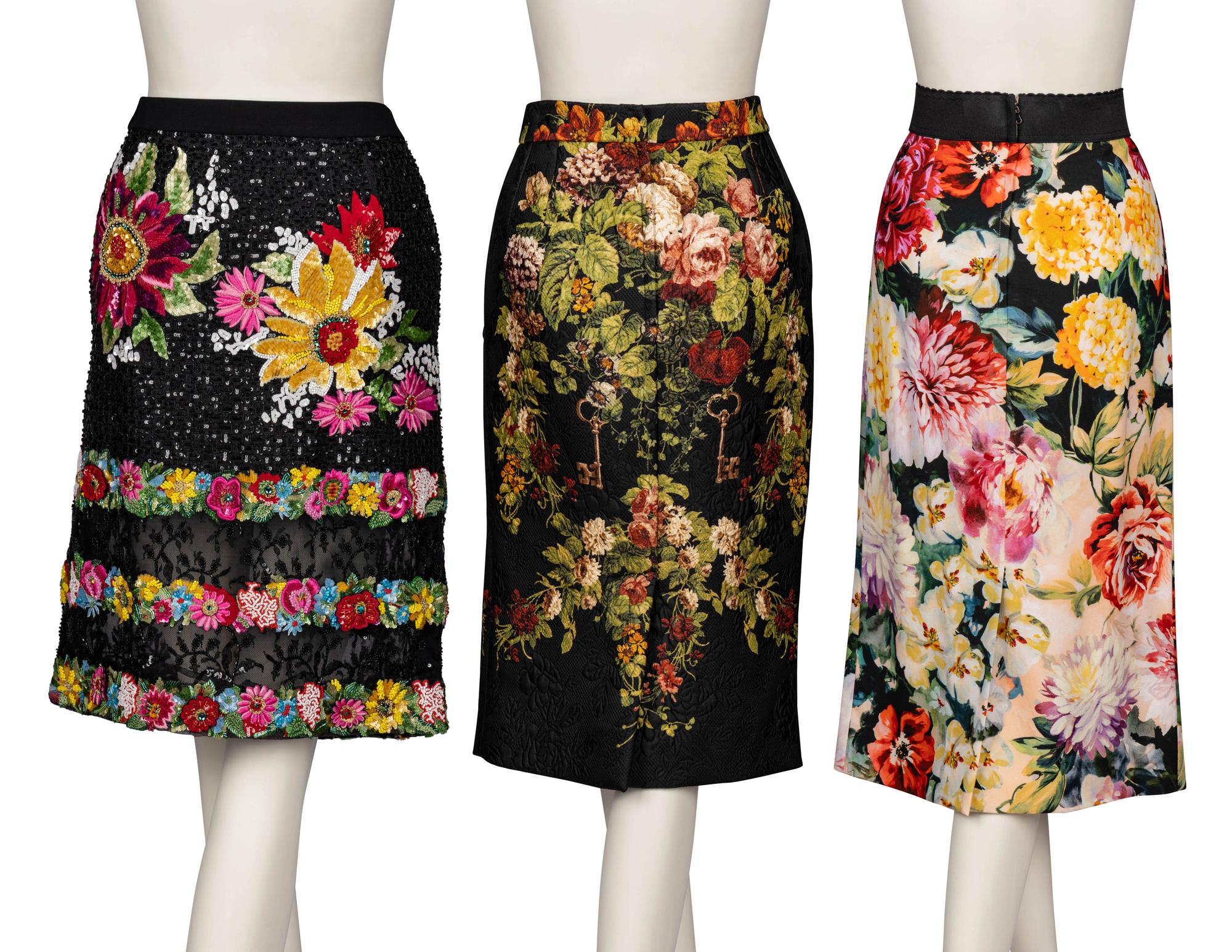 Three Italian Designer Skirts