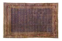 A Bijar Wool Rug 14 feet 6 inches x 11 feet 4 inches.