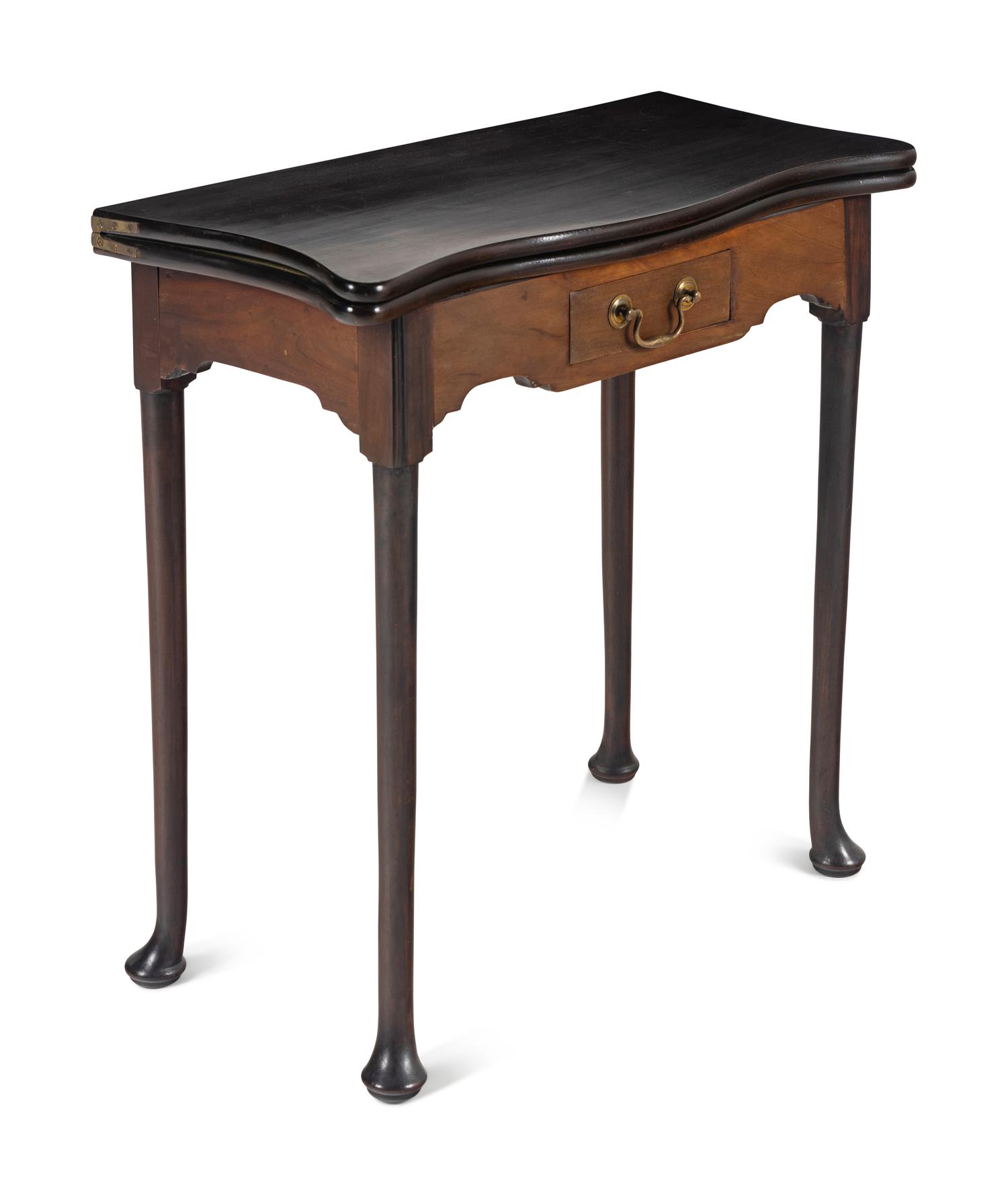 A George III Mahogany Flip-Top Game Table