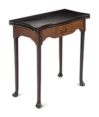 A George III Mahogany Flip-Top Game Table
