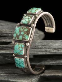 Sterling Silver and Turquoise Cuff Bracelet