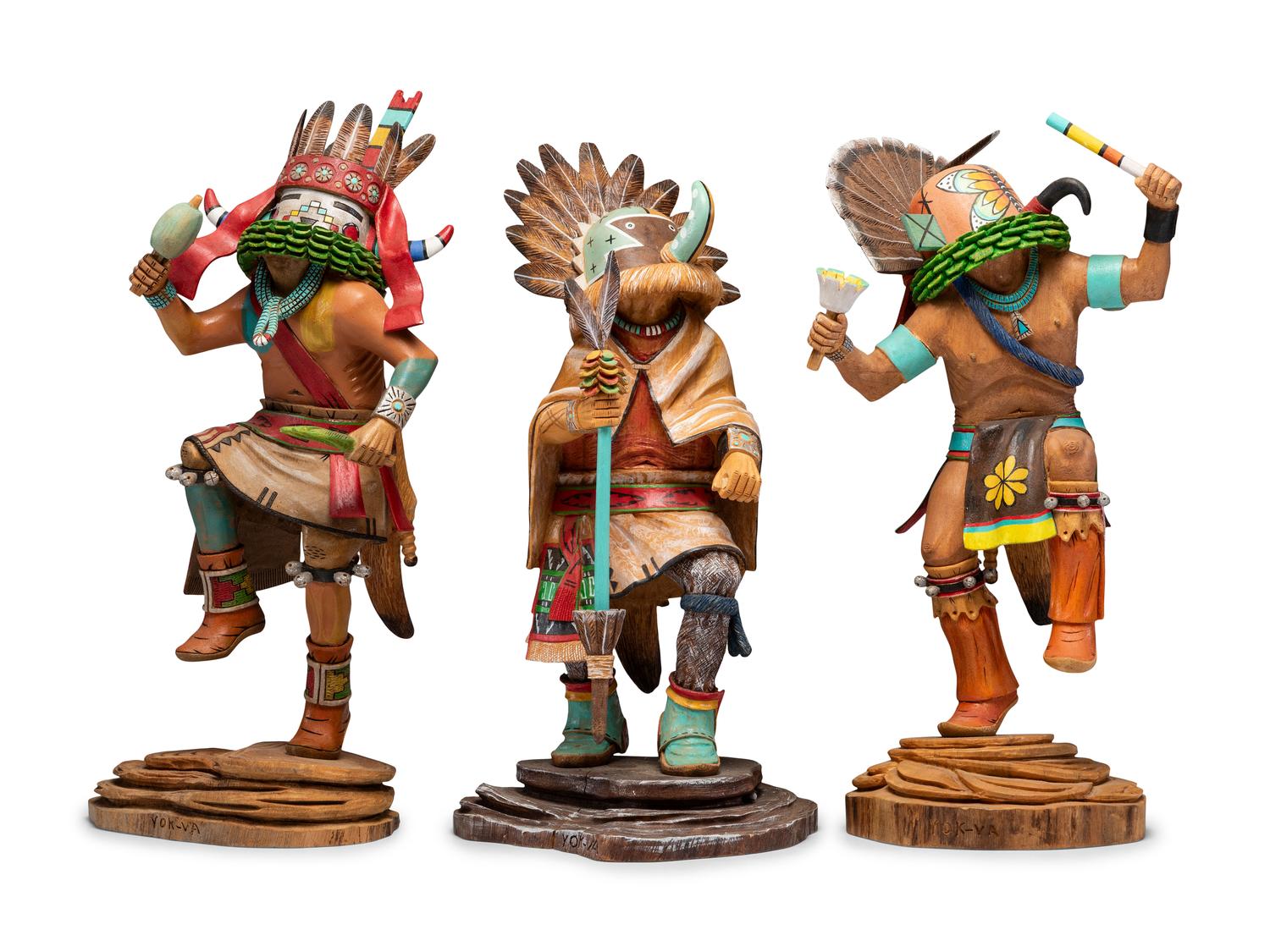 Katsinas, Gambler Corn, Green God, and Supai