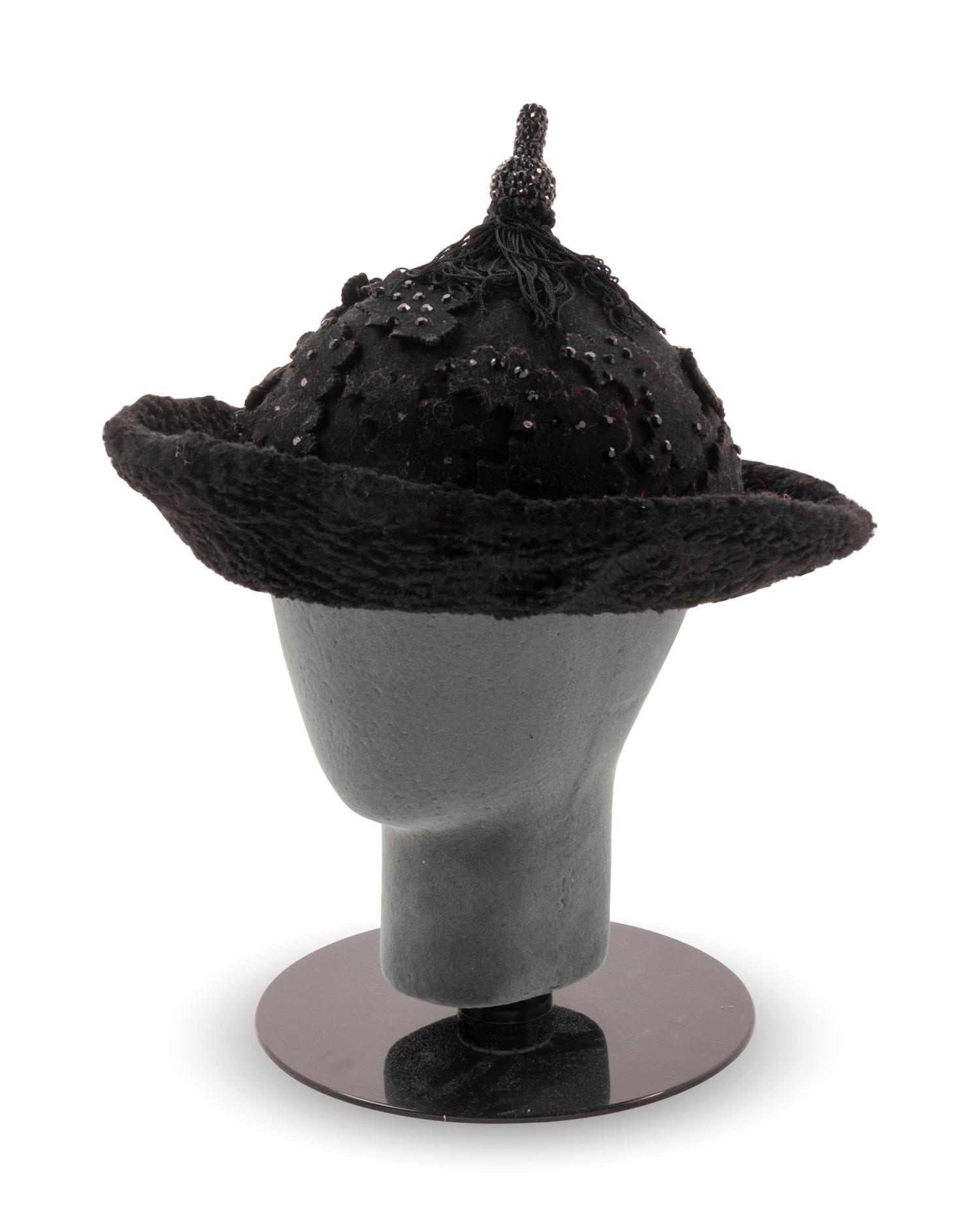 Two Oscar de la Renta Hats and One Sarli Hat, 1980-2000s