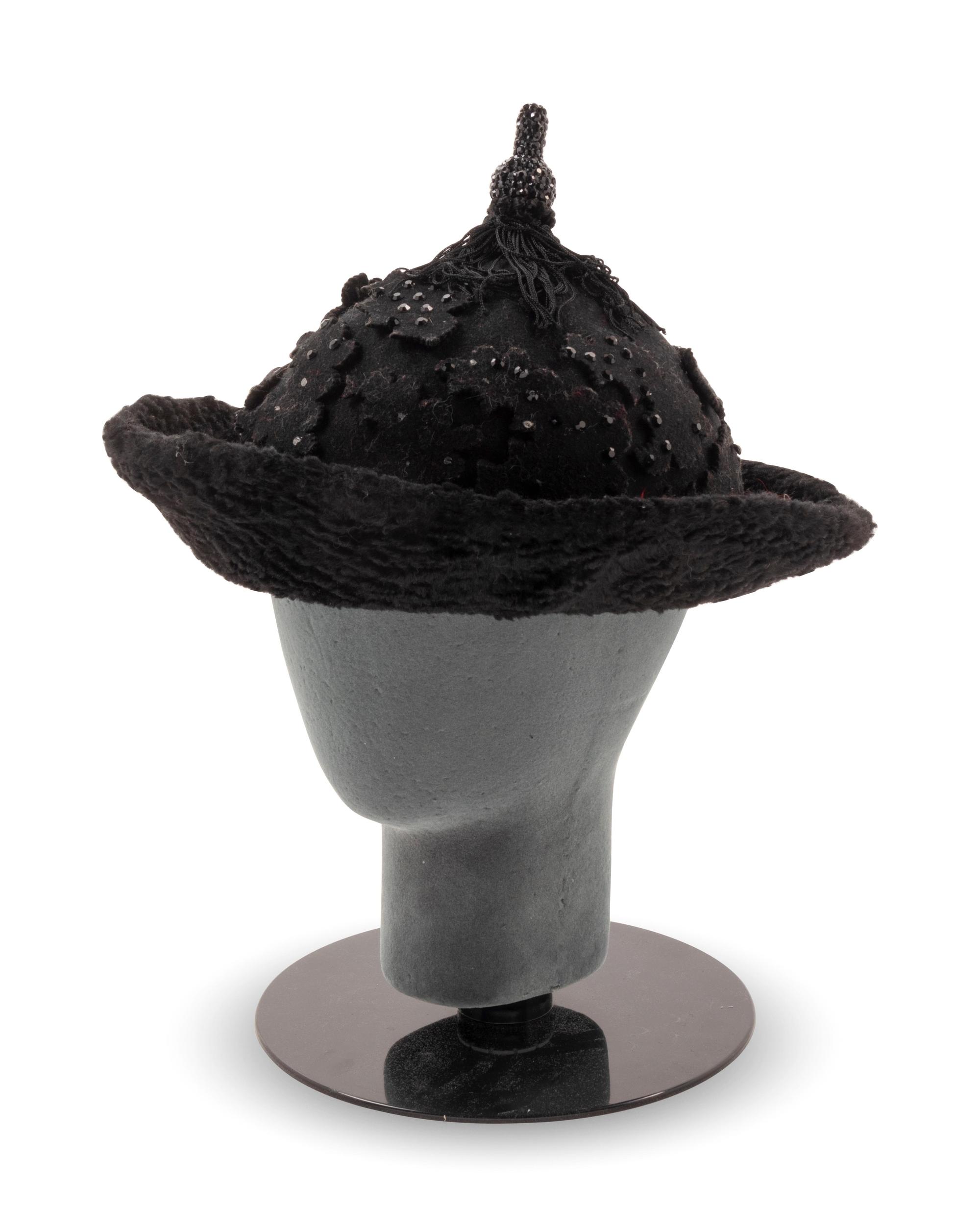 Two Oscar de la Renta Hats and One Sarli Hat, 1980-2000s
