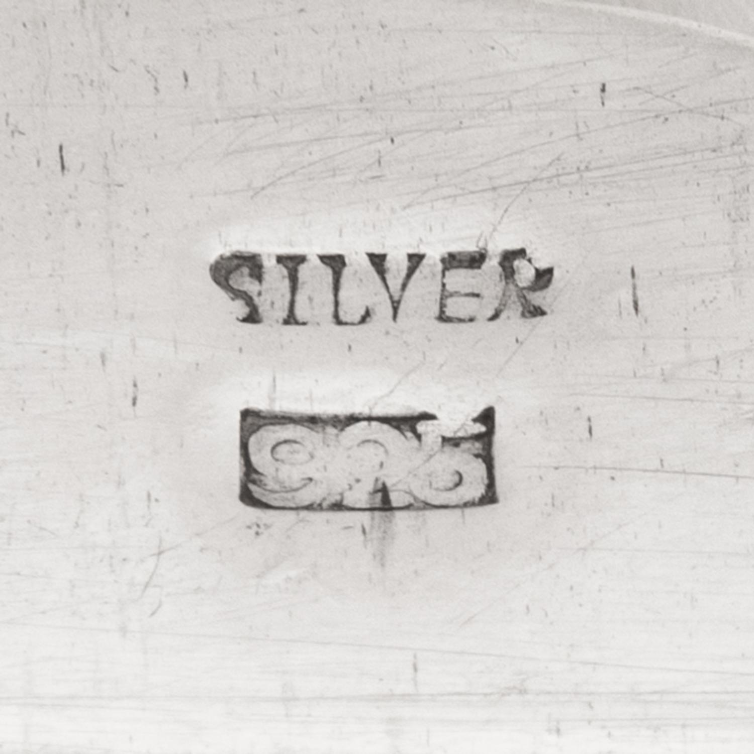 Two Silver Elephant-Form Articles