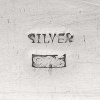 Two Silver Elephant-Form Articles