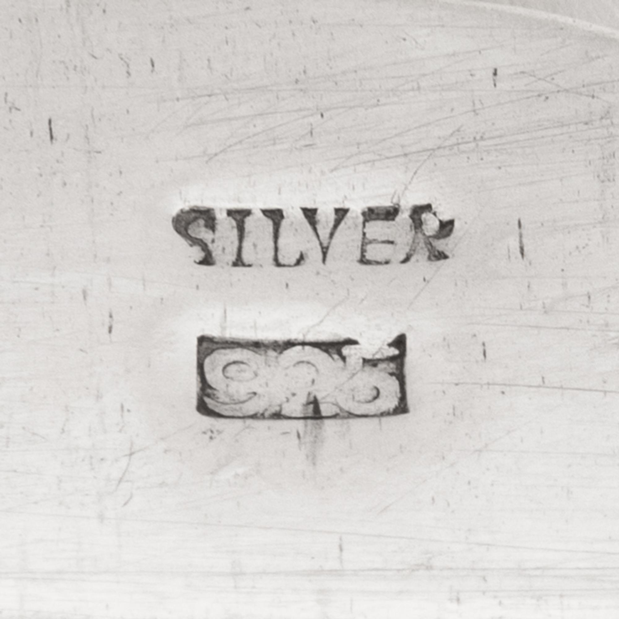 Two Silver Elephant-Form Articles