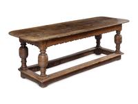 An English Oak Refectory Table