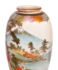 A Pair of Satsuma Vases