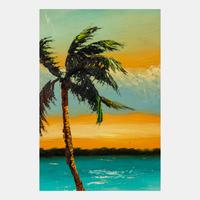 Untitled (Florida Highwayman Palm Tree)