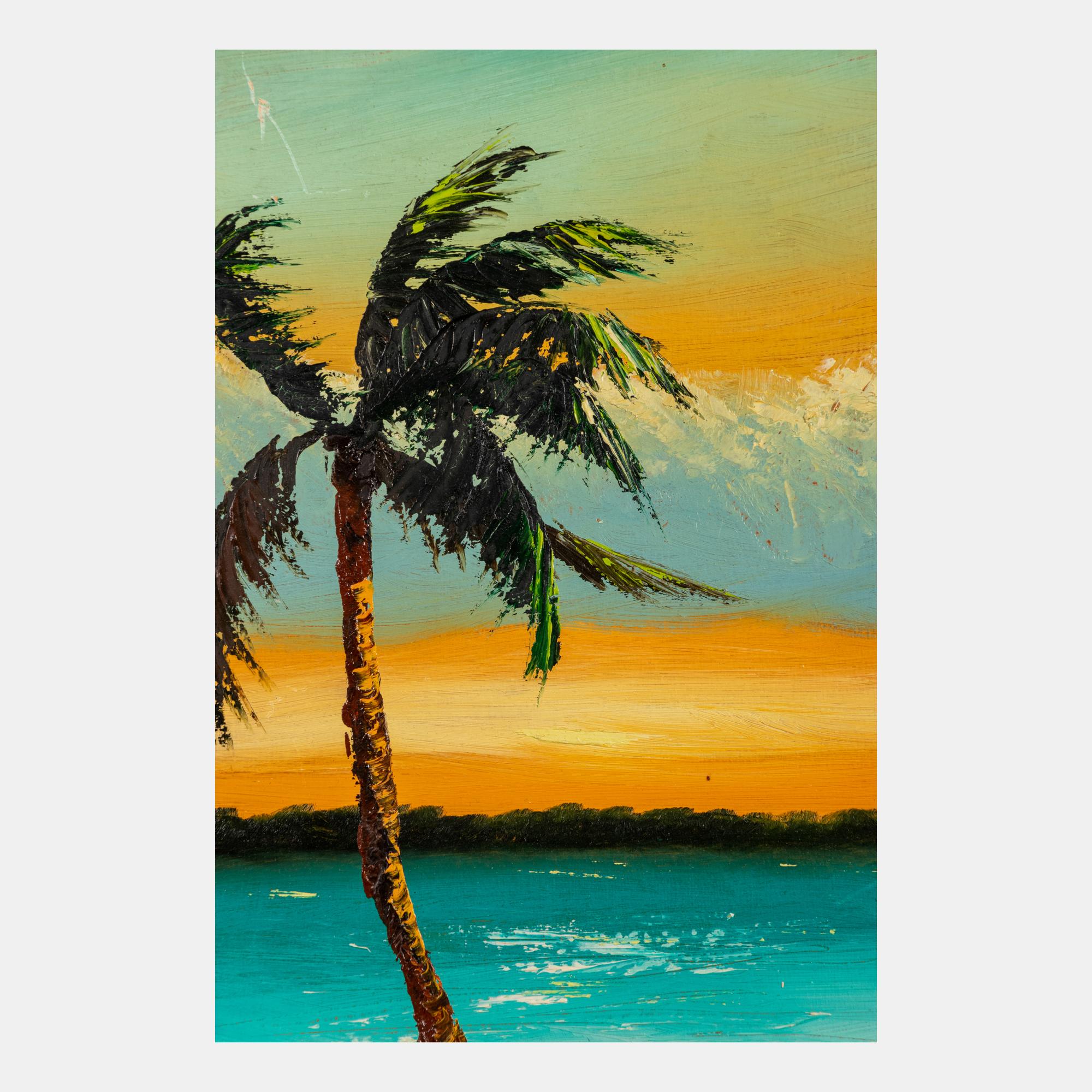 Untitled (Florida Highwayman Palm Tree)